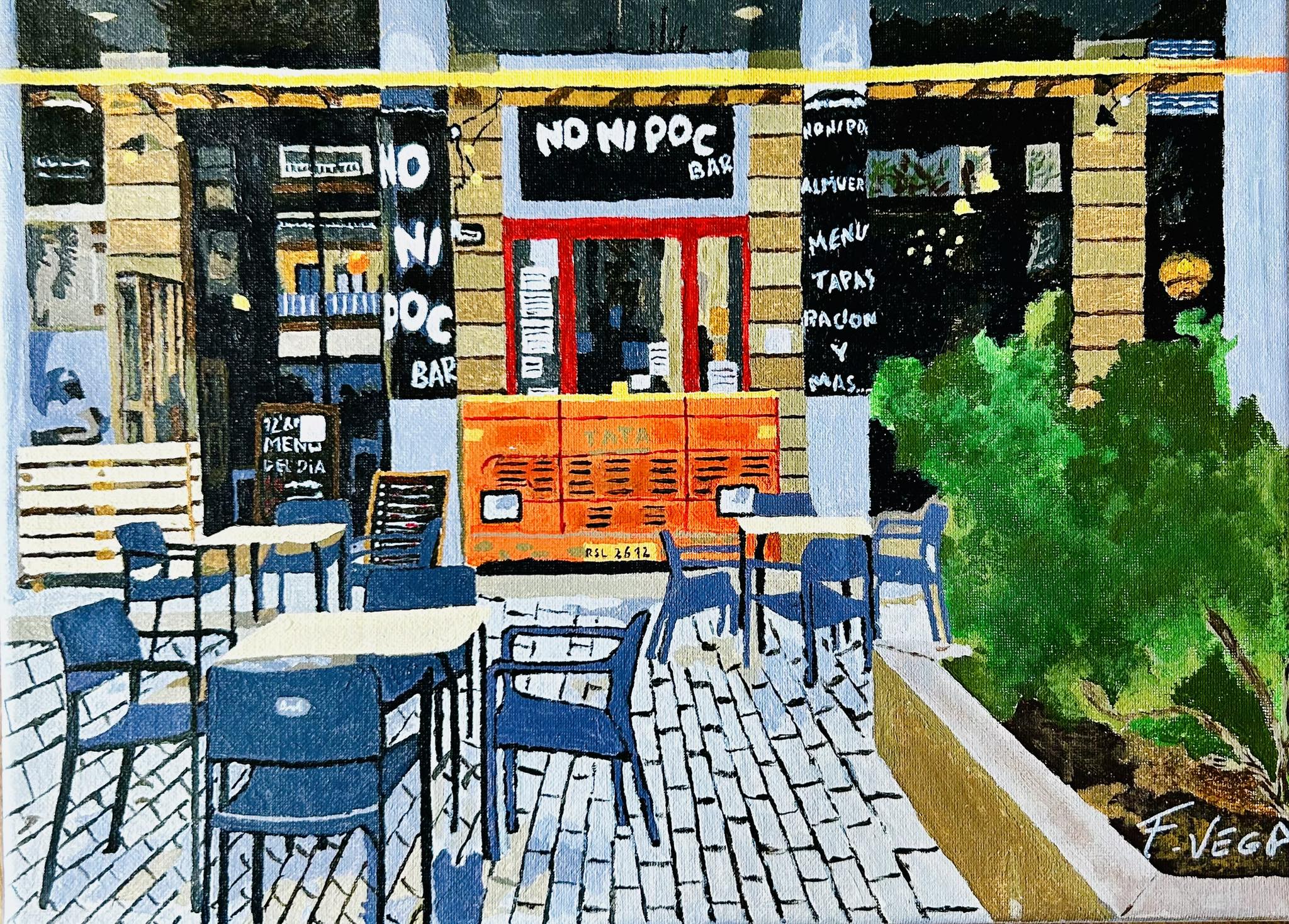 No ni Poc, en Carrer de la Via (Dénia)